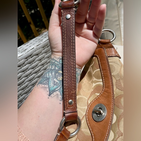 COACH Chelsea Optic Signature bag AUTHENTIC D06K - 10142 - Picture 15 of 15